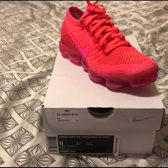 Nike Shoes - Neon pink nike vapormax
